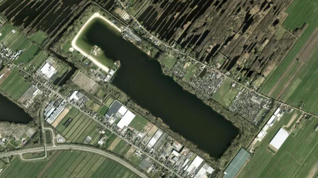 Luchtfoto van Grote Plas