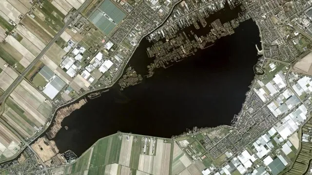 Luchtfoto van Grote Poel