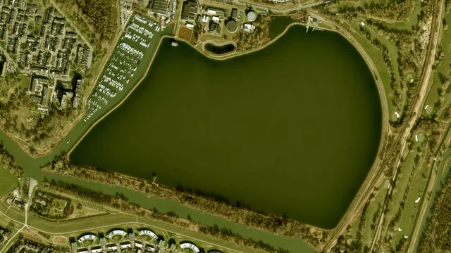 Luchtfoto van Grote Rug
