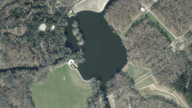 Luchtfoto van Grote Vijver