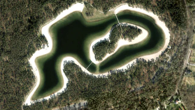 Luchtfoto van Henschotermeer