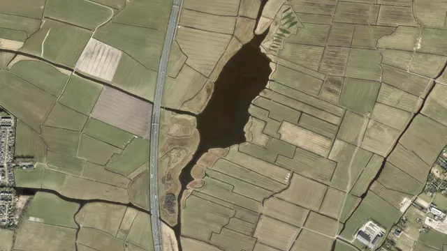 Luchtfoto van Het Die