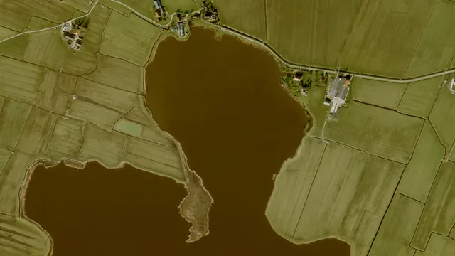 Luchtfoto van Het Hop