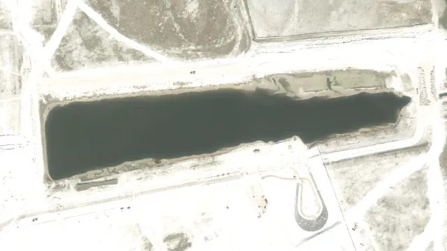 Luchtfoto van Het Oog
