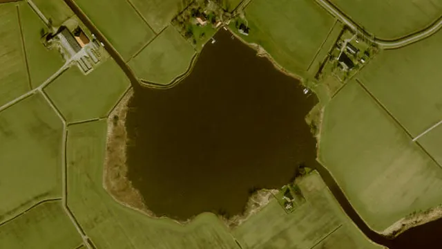 Luchtfoto van Hofmeer