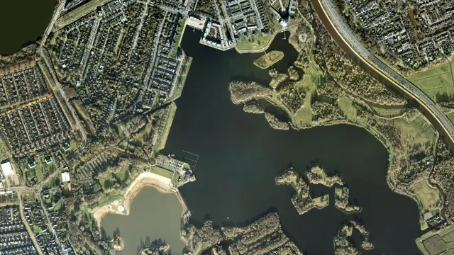 Luchtfoto van Hoornsemeer