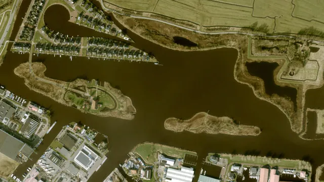 Luchtfoto van Houkemeer