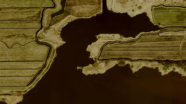 Luchtfoto van Houtwielen
