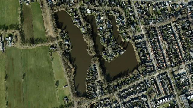 Luchtfoto van Hulsterplas