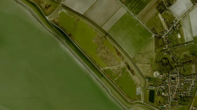 Luchtfoto van Inlaag 1887