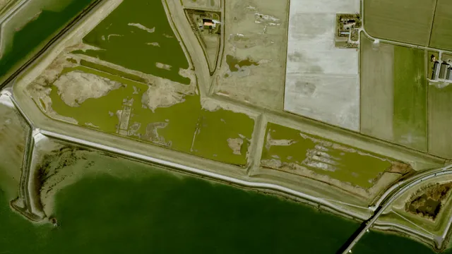 Luchtfoto van Inlaag Zuidhoek