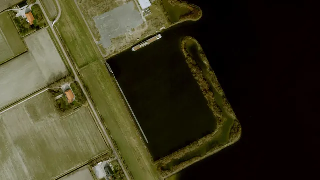 Luchtfoto van Jaanhaven