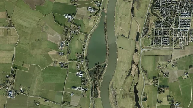 Luchtfoto van Katerstede