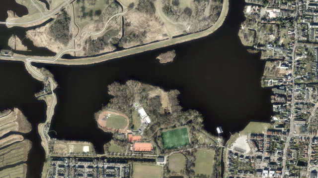 Luchtfoto van Kerkebreek