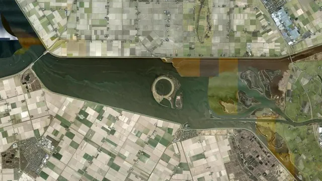 Luchtfoto van Ketelmeer