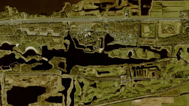 Luchtfoto van Kleine Wielen