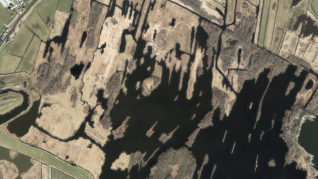 Luchtfoto van Kleine Wije