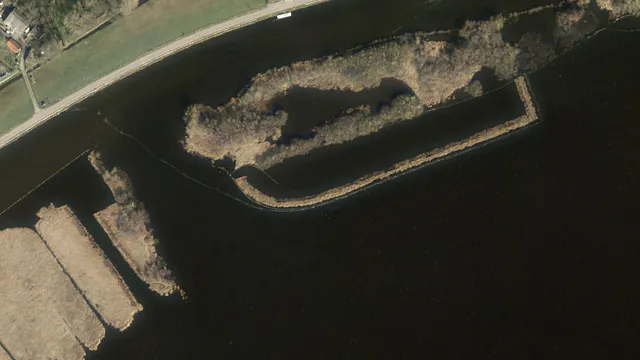 Luchtfoto van Kloppenburgergat