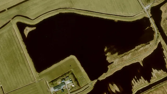 Luchtfoto van Klyndobbe