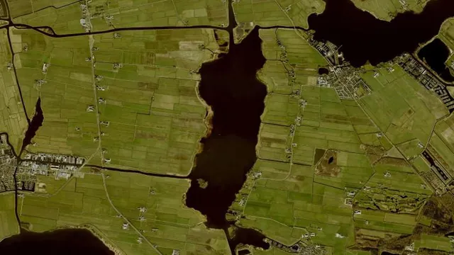 Luchtfoto van Koevordermeer