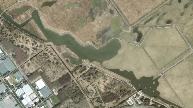 Luchtfoto van Kottertocht