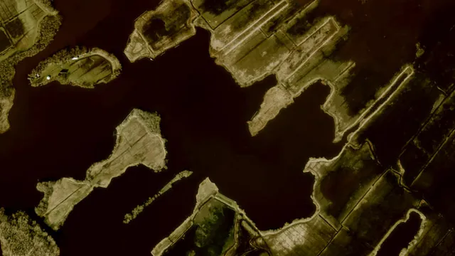 Luchtfoto van Koude Maag