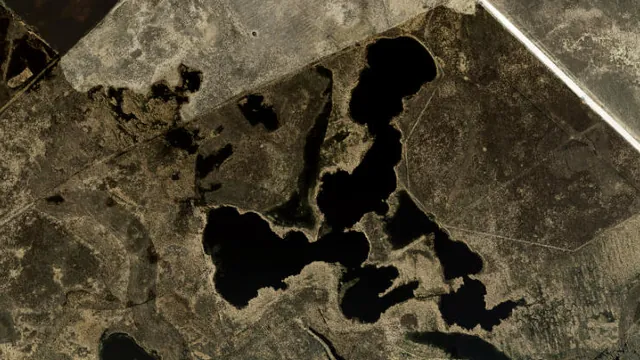 Luchtfoto van Kraloërplas