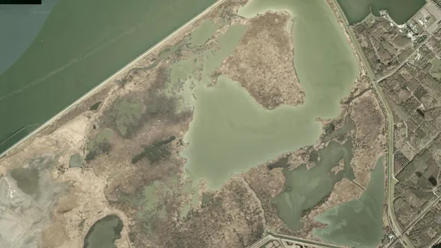 Luchtfoto van Krentenplas