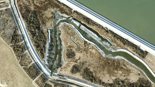 Luchtfoto van Kwelbossloot