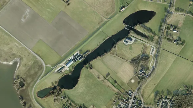 Luchtfoto van Lange Kolk