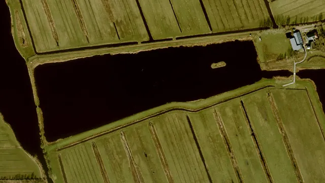 Luchtfoto van Lange Suaweg