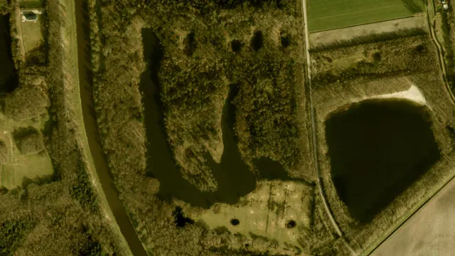 Luchtfoto van Lange Wiel