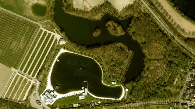 Luchtfoto van Leerkeven