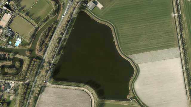 Luchtfoto van Meer van Dirkshorn
