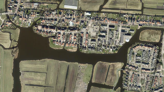 Luchtfoto van Mieuwijdt