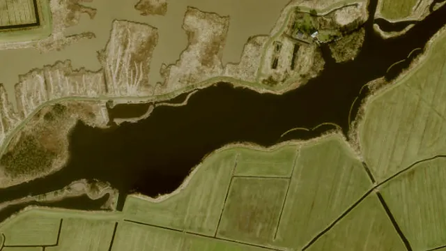 Luchtfoto van Modderige Bol