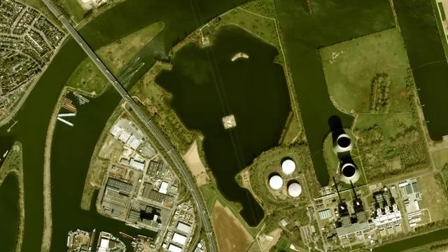 Luchtfoto van Molengreend