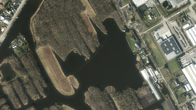 Luchtfoto van Molenpoel