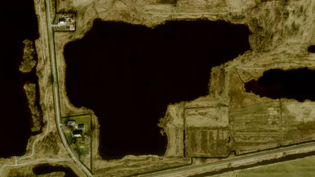Luchtfoto van Nieuwe Merriedobbe