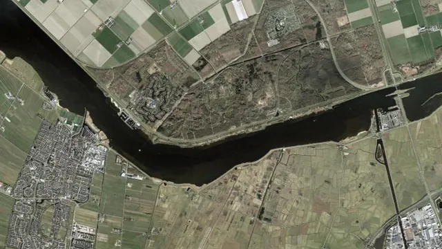 Luchtfoto van Nijkerkernauw