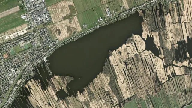 Aerial view of Noordeinderplas