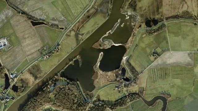 Luchtfoto van Noorder Kolk