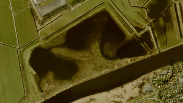 Luchtfoto van Noordermeer