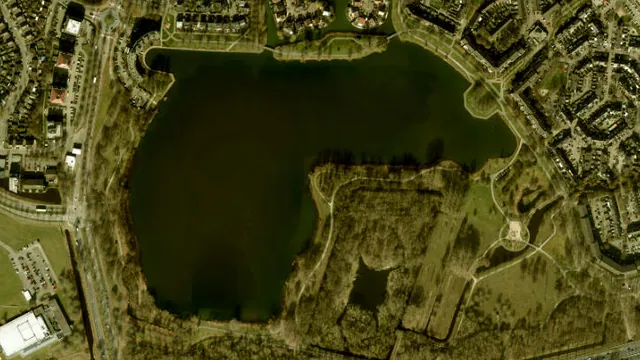 Luchtfoto van Noorderplas