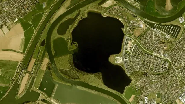 Aerial view of Oolderplas