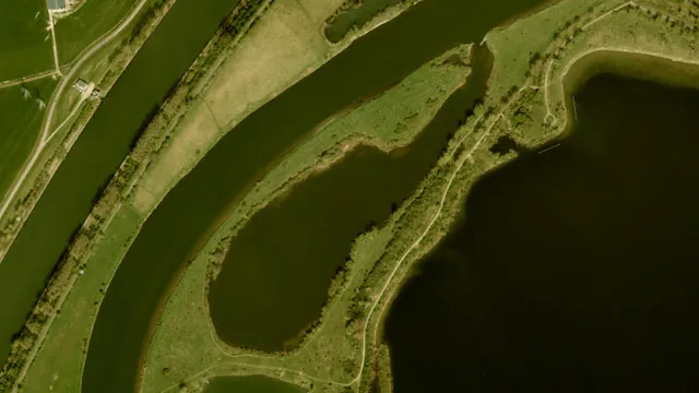 Luchtfoto van Oolergreend