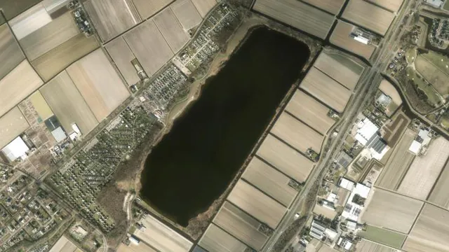 Luchtfoto van Oosterduinse Meer