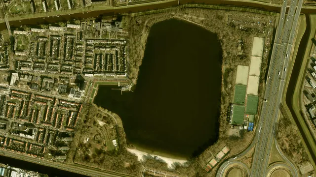 Luchtfoto van Oosterplas