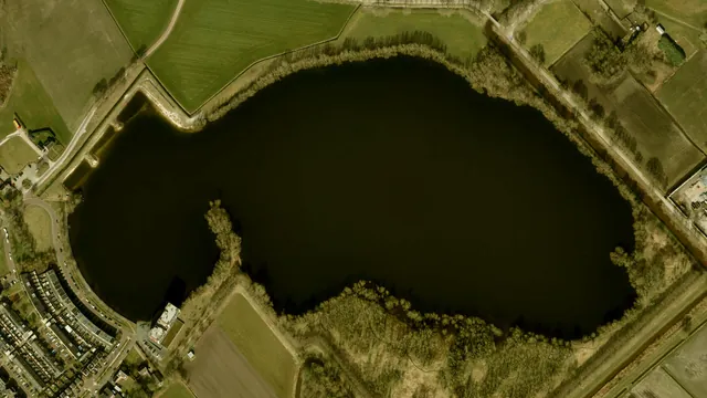 Luchtfoto van Oostplas