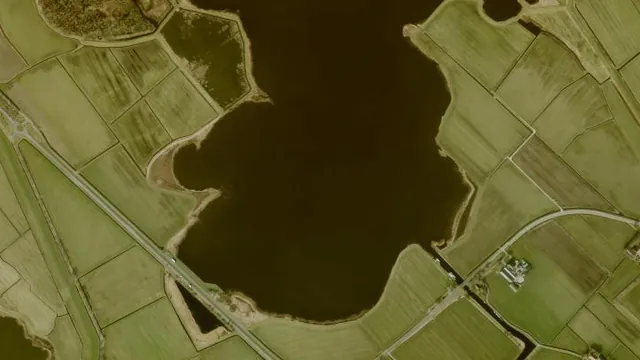 Luchtfoto van Oud-Karre